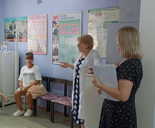 С будущими мамами о главном: врачи васильевской больницы организовали занятия для беременных