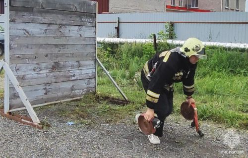 В Зеленодольске завершились соревнования по пожарно-строевой подготовке