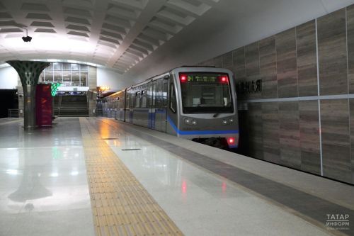 Пассажиропоток Казанского метро достиг 100 тыс. человек в день