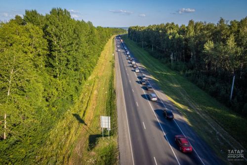 В результате ДТП на трассе М12 перекрыто движение по направлению к Казани