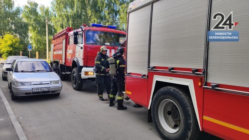 На улице Энгельса удалось избежать серьезного пожара