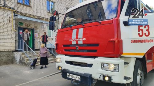 На улице Энгельса удалось избежать серьезного пожара