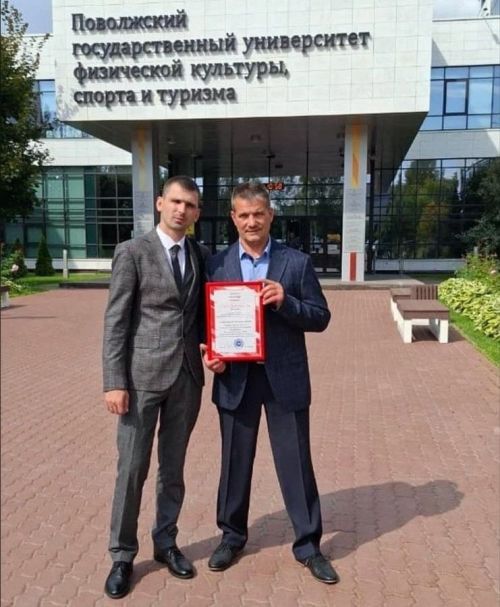 Васильевский учитель физкультуры отмечен благодарностью министра спорта Татарстана
