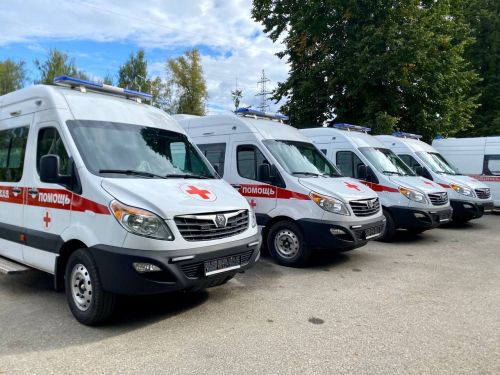 Автопарк Зеленодольской ЦРБ пополнили 4 автомобиля скорой помощи