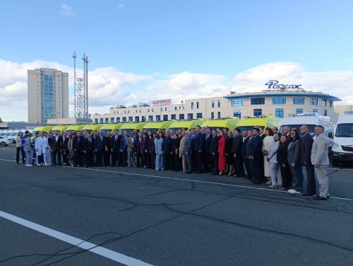 Автопарк Зеленодольской ЦРБ пополнили 4 автомобиля скорой помощи