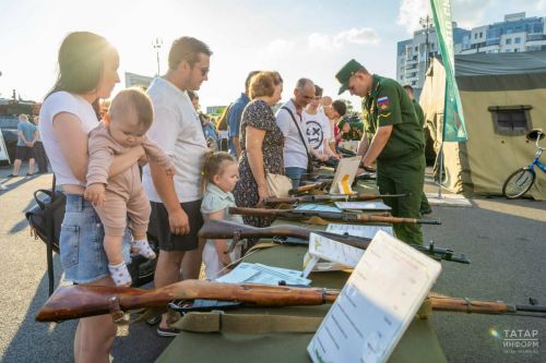 Программа акции «Вступай в Армию Победы!» в Казани на День Республики