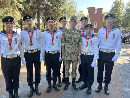 Зеленодольские юнармейцы победили во Всероссийской военно-спортивной игре «ЮНФЛОТ-2025»