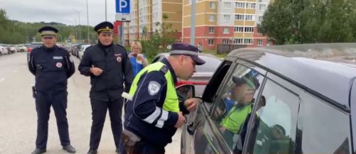 В Зеленодольске инспекторы ГИБДД проверили соблюдение правил перевозки детей
