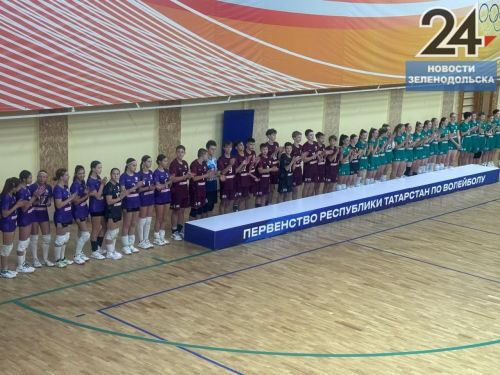Зеленодольцы — чемпионы Первенства РТ по волейболу