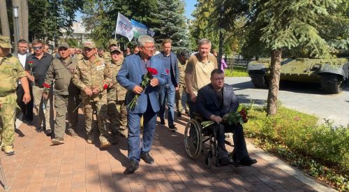 В рамках патриотической акции «Тур для СВОих» Зеленодольск посетили ветераны специальной военной операции