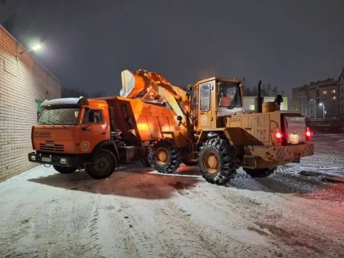 Более 2920 кубометров снега вывезли с улиц Зеленодольска за новогодние праздники