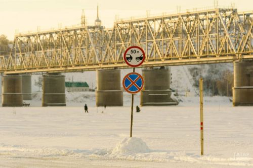 Ледовая переправа Зеленодольск — Нижние Вязовые открывается с 17 января