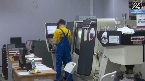 В Зеленодольске проходят состязания Всероссийского чемпионатного движения «Профессионалы»