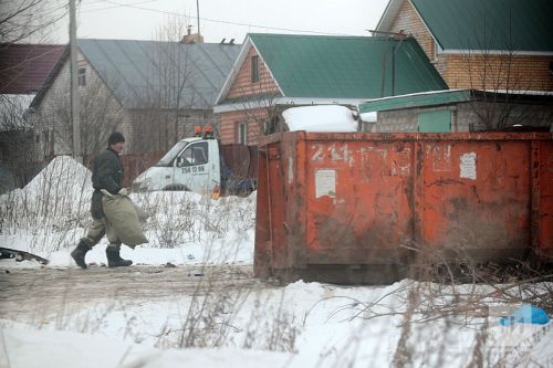 Во время новогодних каникул из Казани каждый день вывозят более тысячи тонн мусора