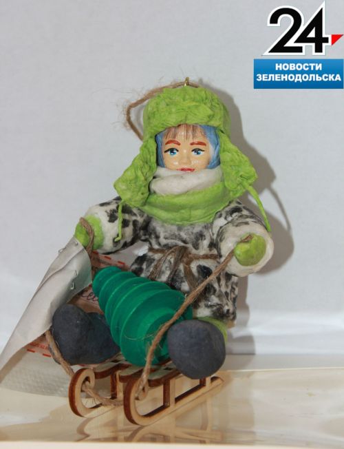 Редакция «Зеленодольской правды» провела конкурс новогодних игрушек