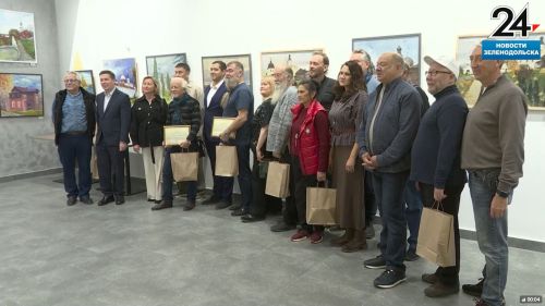 В Зеленодольске открылась итоговая выставка плэнера художников России «Оме — Со-творение»