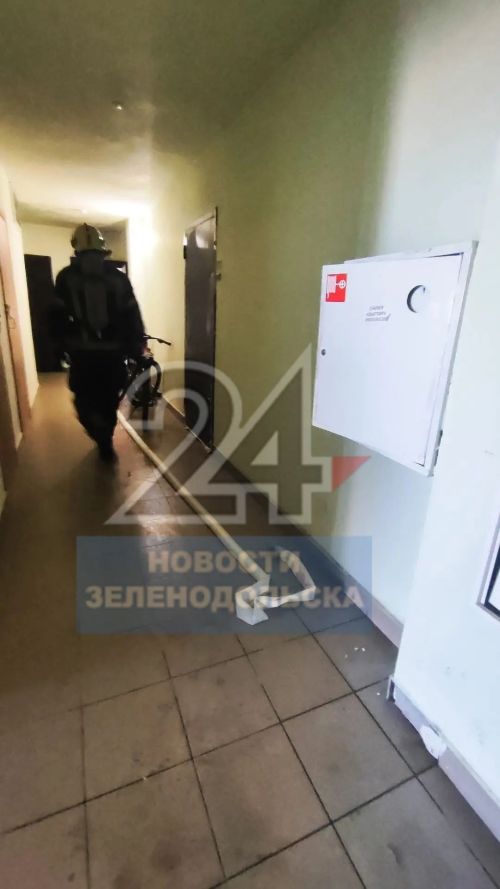 Пожар произошел в доме 19а на улице Сайдашева