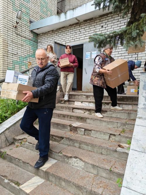 Из Зеленодольска отправили груз бойцу с позывным Хоттабыч