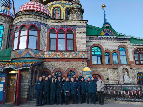 Васильевские кадеты побывали на экскурсии во Вселенском храме