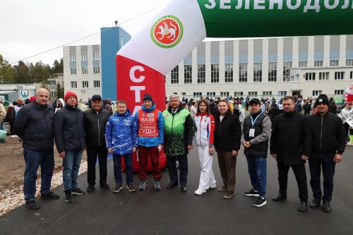 В Зеленодольске порядка 160 судей и сотрудников судебной системы вышли на кросс