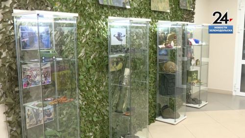 В Зеленодольской Детской школе искусств открылась выставка, посвященная СВО