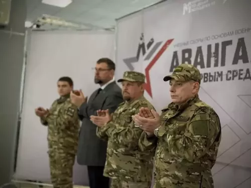 Стартовали учебные сборы по основам военной службы «Авангард»