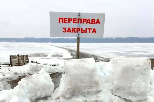 В Татарстане закрыли ледовые переправы Зеленодольск-Нижние Вязовые и Аракчино-Верхний Услон