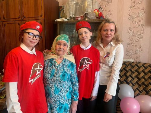 90-летний юбилей отметила Карбанбика Нурсаетовна Сарварова