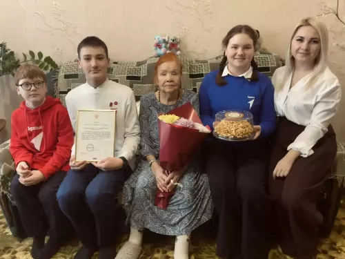 90-летний юбилей отметила ветеран труда Флюра Хакимуллина