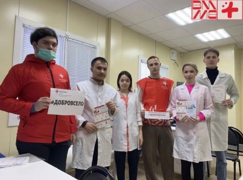 Волонтеры-медики посетили Дубровский ФАП Зеленодольского района