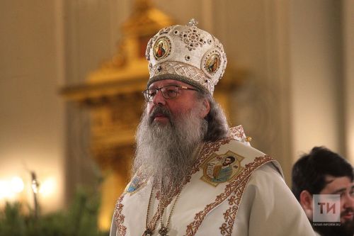 В Казаном соборе прошла пасхальная служба с Митрополитом Казанским во главе