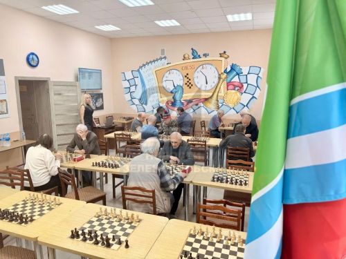 В Зеленодольске прошел турнир по шахматам среди ветеранов