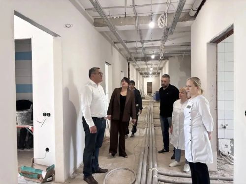 Капитальный ремонт в Васильевской районной больнице: преображение продолжается