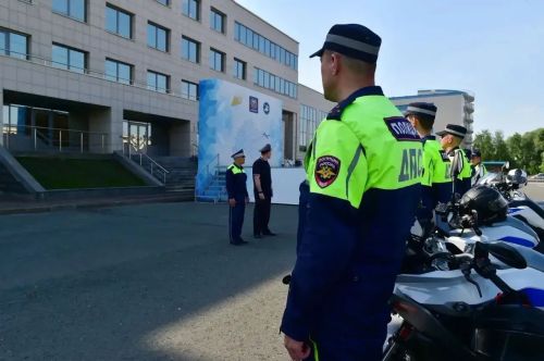 Полицейские мотоэкипажи приступили к патрулированию дорог Татарстана