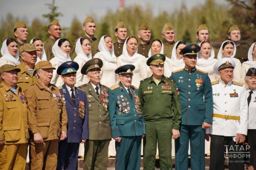 В казанском парке Победы сегодня состоялись съемки видеоклипа в рамках всероссийской акции
