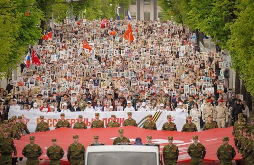 Жителям Казани рассказали о порядке участия в традиционном шествии «Бессмертный полк», запланированном на 9 Мая