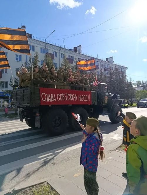 Автопробег «Маршрутами победы» прошел в Зеленодольске