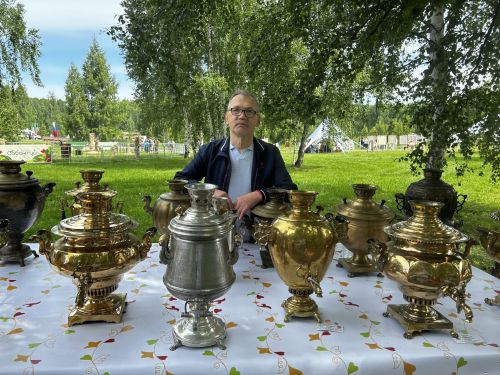 Уроженец Зеленодольского района Фарид Зарипов привез историю на городской Сабантуй