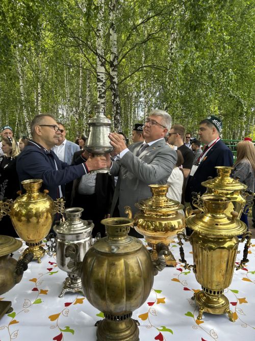 Уроженец Зеленодольского района Фарид Зарипов привез историю на городской Сабантуй
