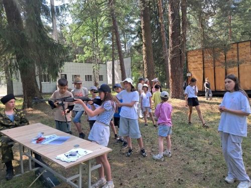 Юнармейцы  побывали в детском  оздоровительном лагере им. М. Джалиля