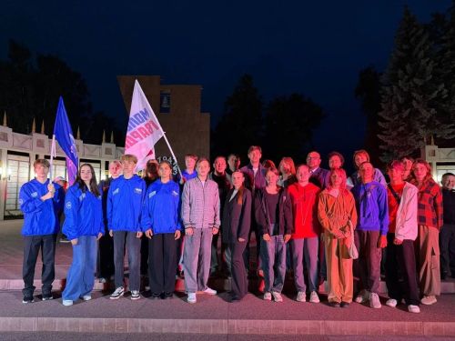В Парке Победы зажгли «Свечу памяти»