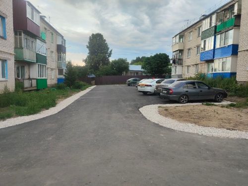 В селе Айша Зеленодольского района завершено благоустройство четырех дворов
