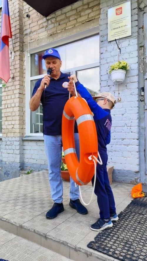 Сотрудники ГИМС и добровольцы ОСВОД напомнили детям о правилах безопасности на воде