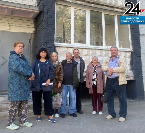 Мнение зеленодольцев было услышано: часть фасада дома по их просьбе перекрасили