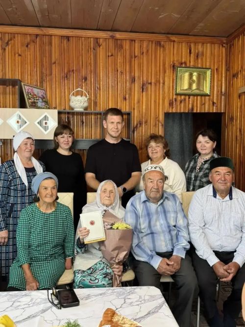 100-летний юбилей отметила жительница Зеленодольского района