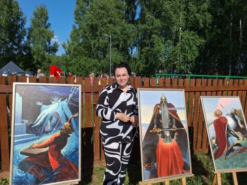 В Зеленодольске на празднике Ивана Купала гости могут увидеть картины Константина Васильева