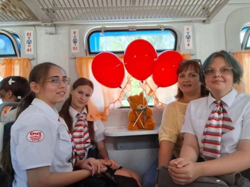 Юные железнодорожники Зеленодольска отметили День железнодорожника