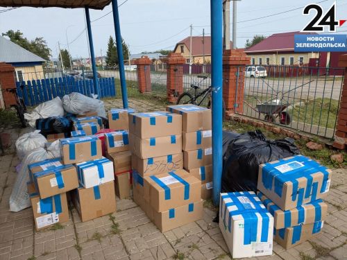 Нурлатский штаб волонтеров «Надежда» отправил на фронт 140-ю партию гуманитарной помощи