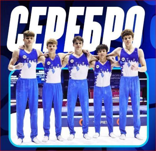 Зеленодолец в составе сборной России завевал серебро Чемпионата Европы по спортивной гимнастике