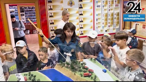 Воспитанники мечети Джамиг побывали в Музее пожарной охраны Зеленодольска